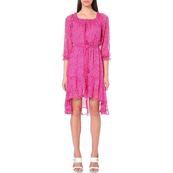Diane von Furstenberg Camila Printed Silk Chiffon Dress – evaChic