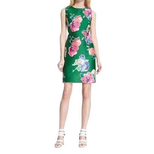 Kate Spade Blooms Della SS15 Floral Print Sheath Dress