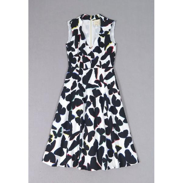 Kate Spade New York Butterfly Fit and Flare Dress