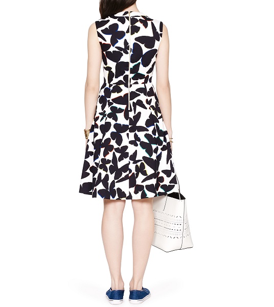 Kate Spade New York Butterfly Fit and Flare Dress – evaChic