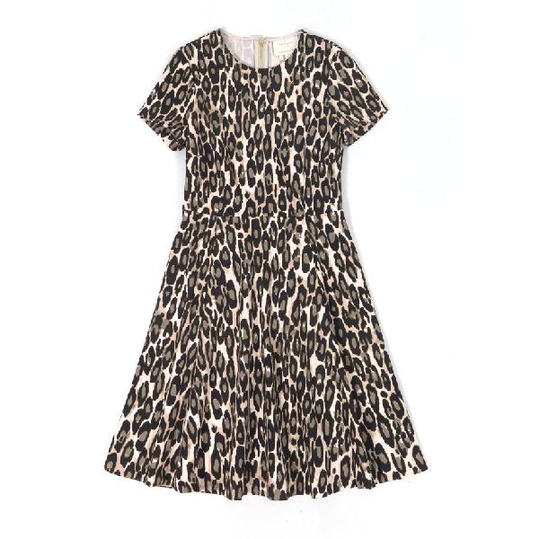 Kate Spade Autumn Leopard Fit and Flare Dress – evaChic