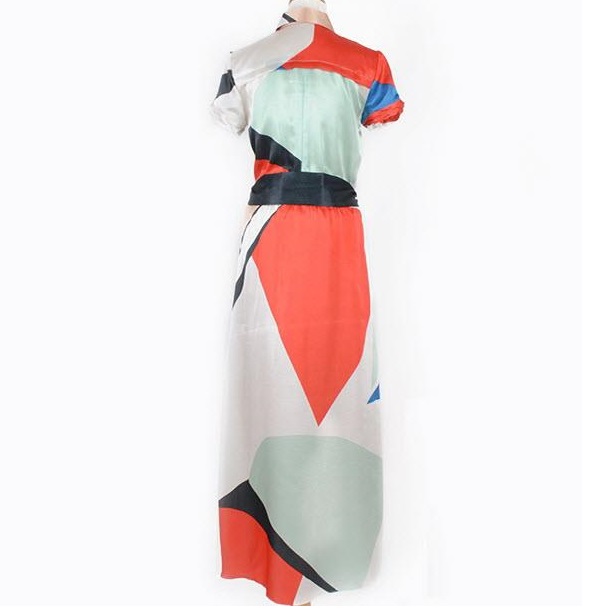 [30% extra off] Alice + Olivia Arlen Graphic Print Silk Maxi Dress ...