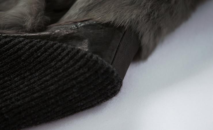 Helmut Lang Asymmetric Flux Fur Coat – evaChic