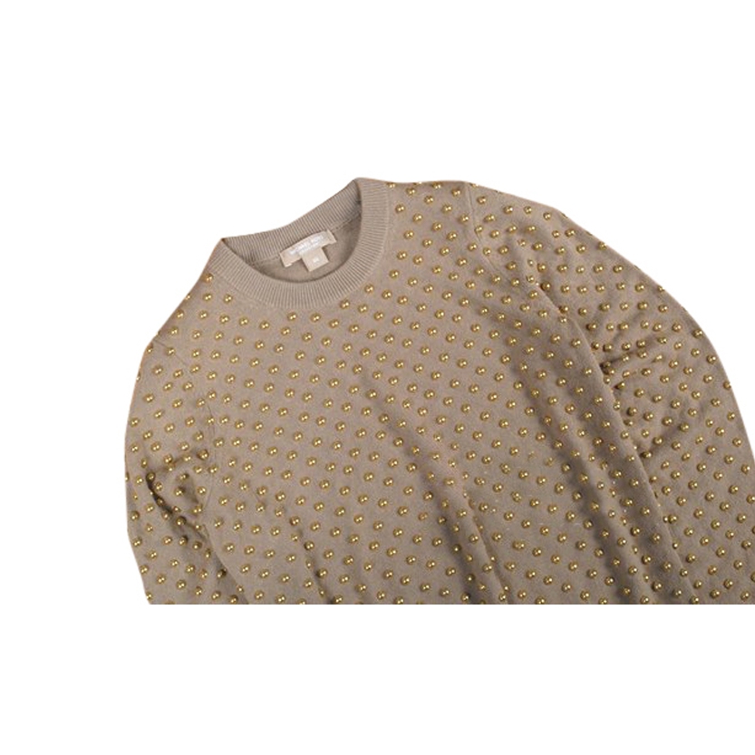 30% extra off] Michael Kors Collection Studded Cashmere Sweater – evaChic