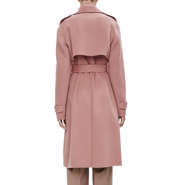 Theory Double-Face Wool-Cashmere Trench Coat – evaChic