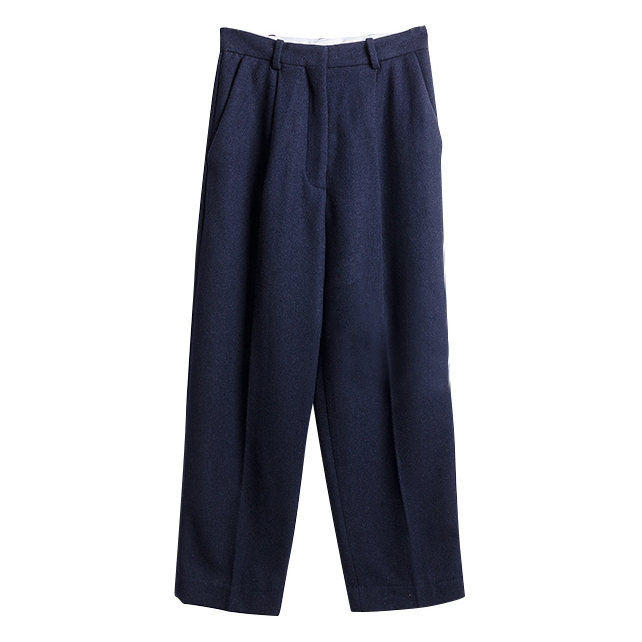 [30% extra off] Acne Studios Milli High-Waist Wool-Blend Cropped Pants ...