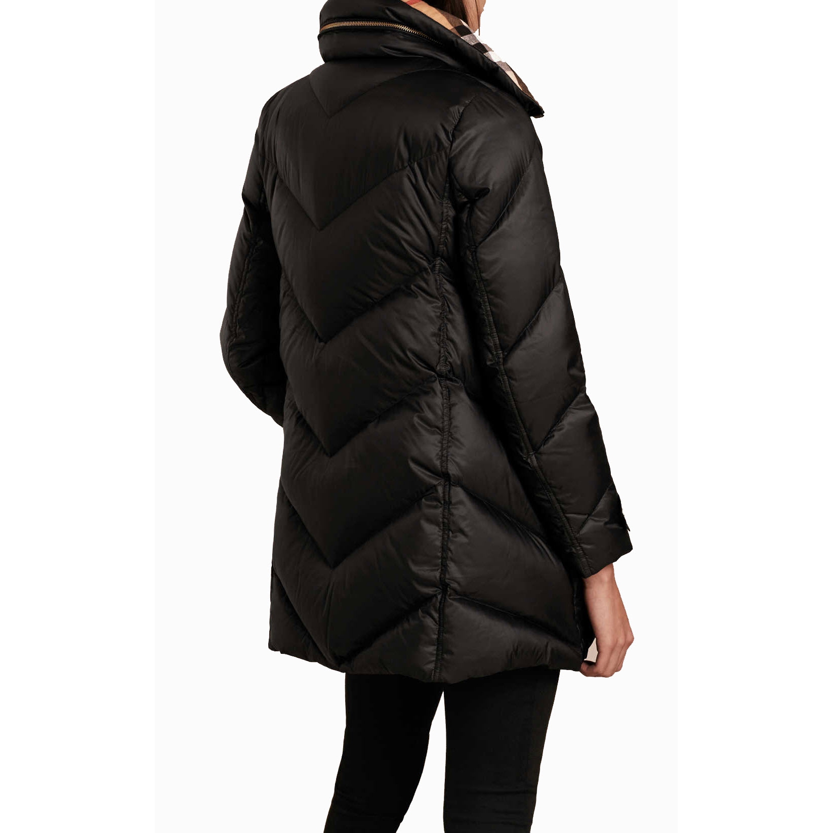 burberry eastwick chevron quilted coat