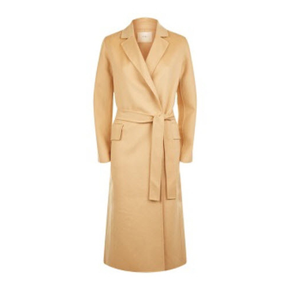 [30% extra off] Maje Geode Long Double-Face Belted Coat – evaChic
