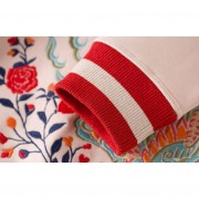 sandro floral sweater