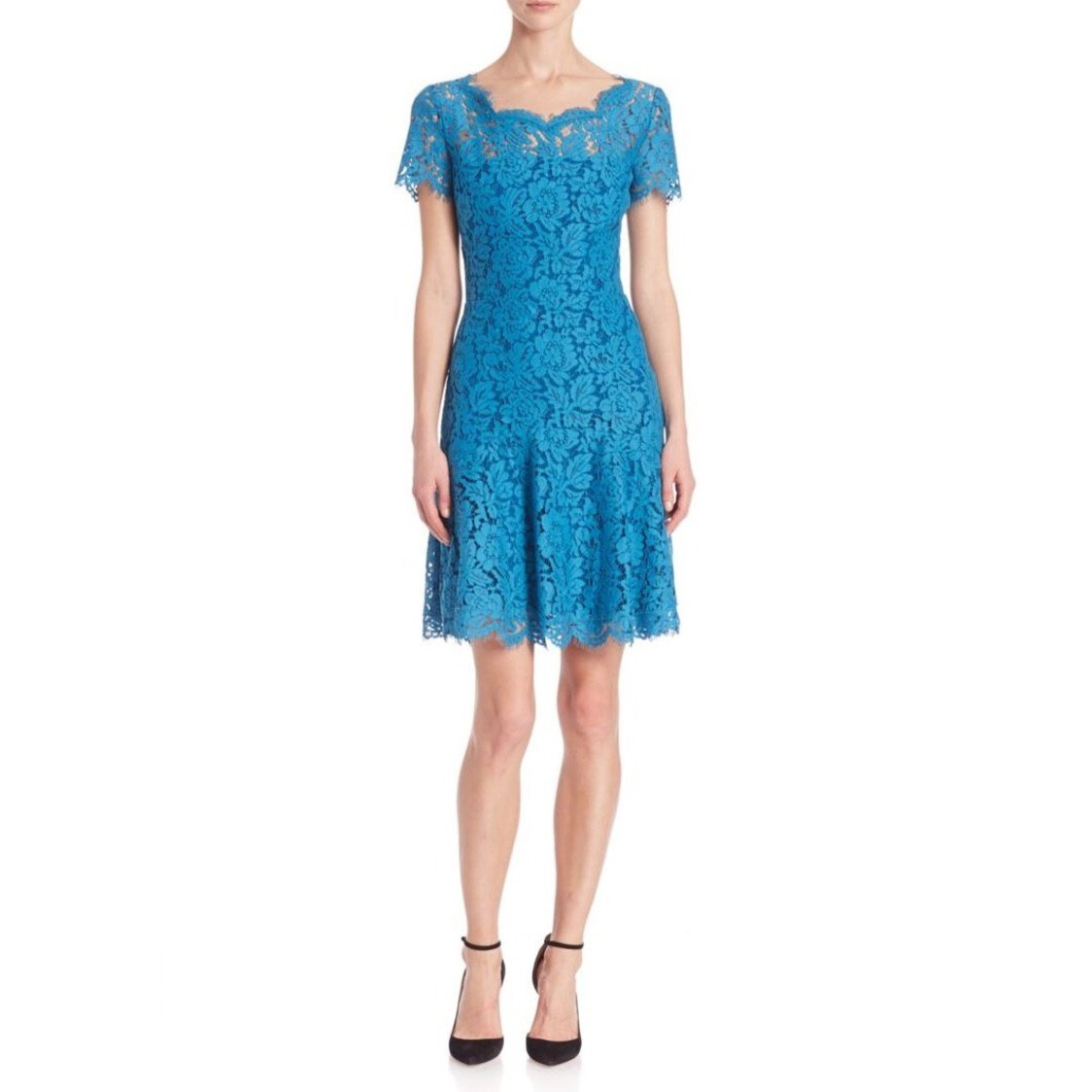 Diane von Furstenberg Fifi A-Line Lace Dress