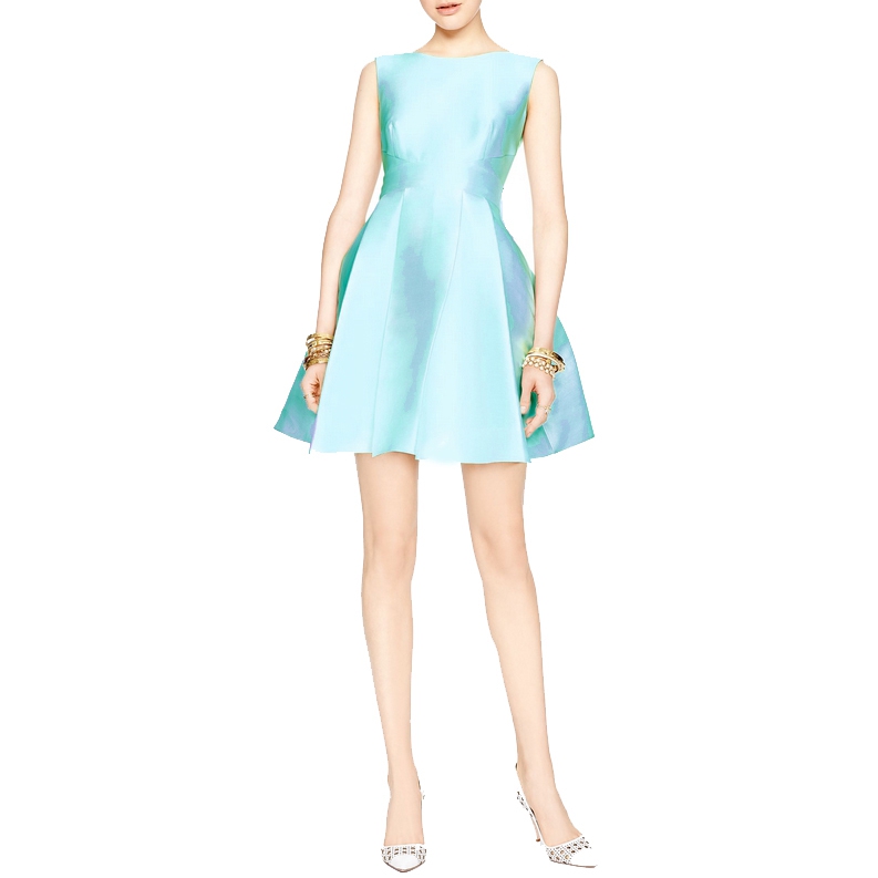 Kate Spade Bow-Embellished Open Back Mini Dress