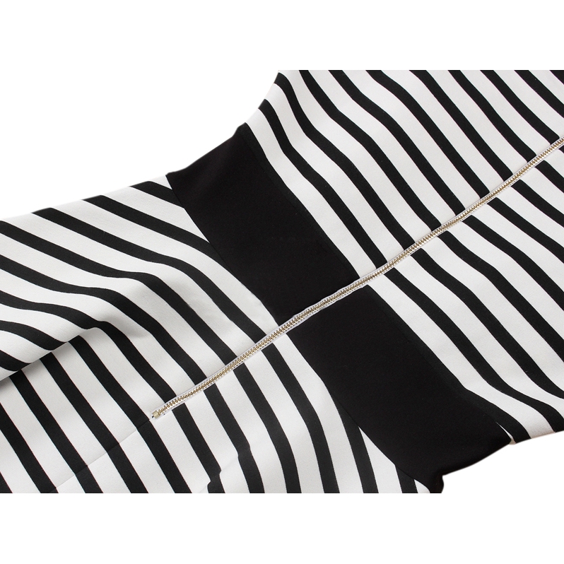 Kate Spade Broome Street Fiorella Striped Ponte Dress – evaChic