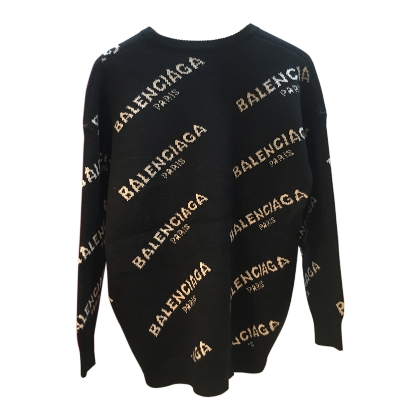 Balenciaga New Logo Crewneck Sweater – evaChic