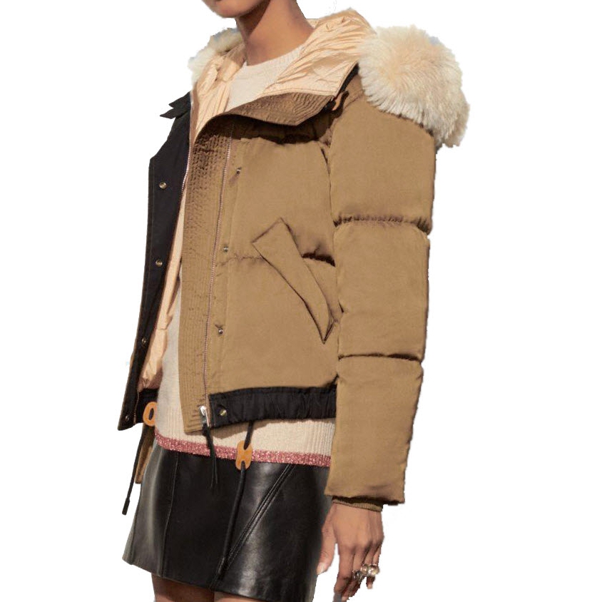 Coach 1941 Icon Shearling Trim Puffer 