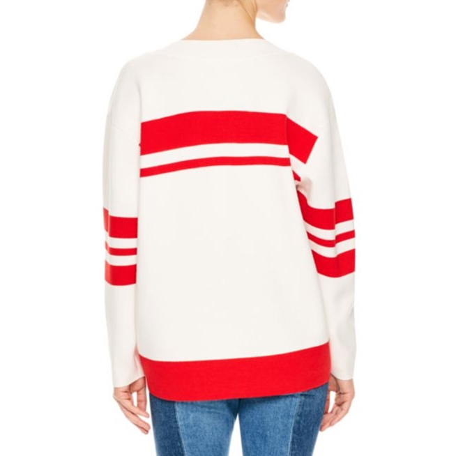 Sandro Polvo Oversized Stripe Sweater – evaChic
