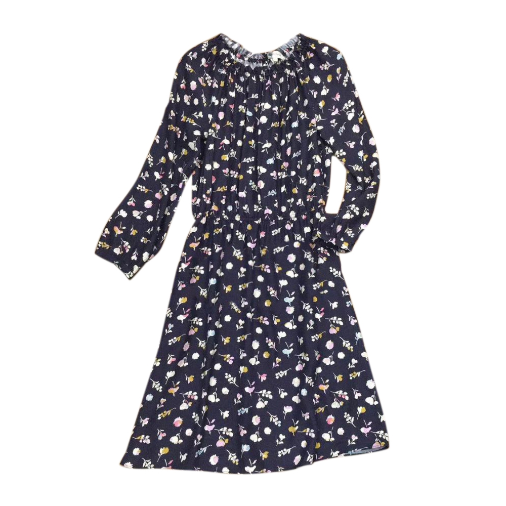 Rebecca Taylor Holly Flower Print Silk Dress – evaChic