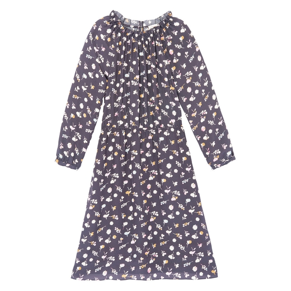 Rebecca Taylor Holly Flower Print Silk Dress – evaChic