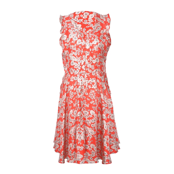 Rebecca Taylor Cherry Blossom Sleeveless Silk Dress – evaChic