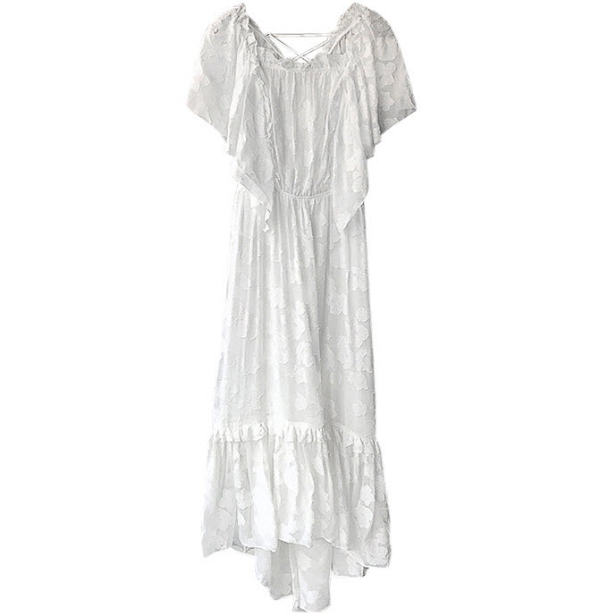 Ulla Johnson Mildred Floral Fil Coupé Ruffled Silk-Cotton Dress – evaChic