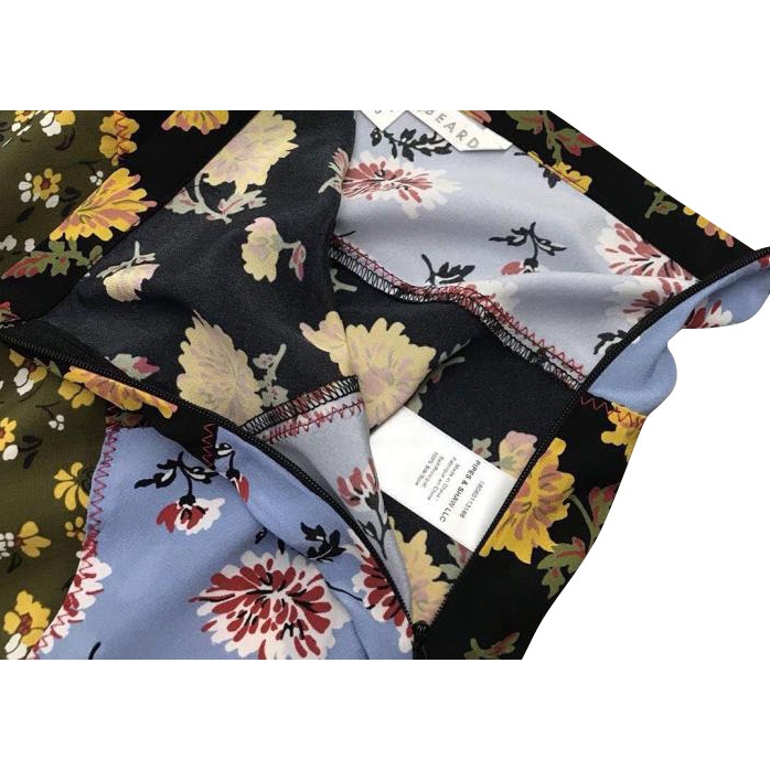 Veronica Beard Mac Patchwork Floral Asymmetric Skirt – evaChic