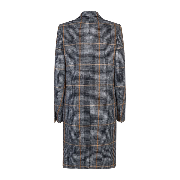 Chloé Checked Houndstooth Woven Coat – evaChic