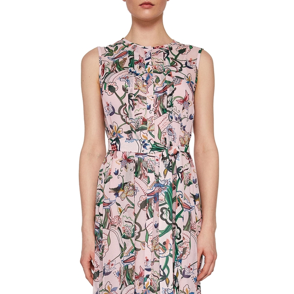 Ted Baker Colour By Numbers Susien Printed Maxi Dress – evaChic