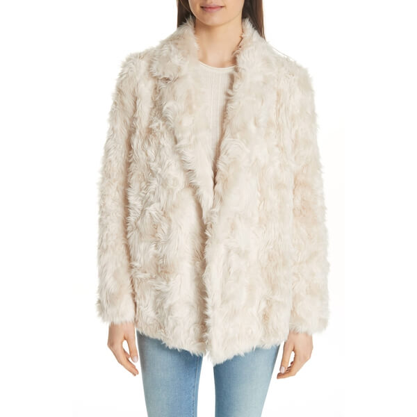 Theory Faux Fur Clairene Jacket