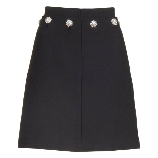 [30% extra off] Tory Burch Fremont Jewel Button Mini Skirt – evaChic