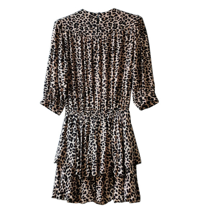 [30% extra off] Zadig & Voltaire Rooka Leopard Print Dress – evaChic