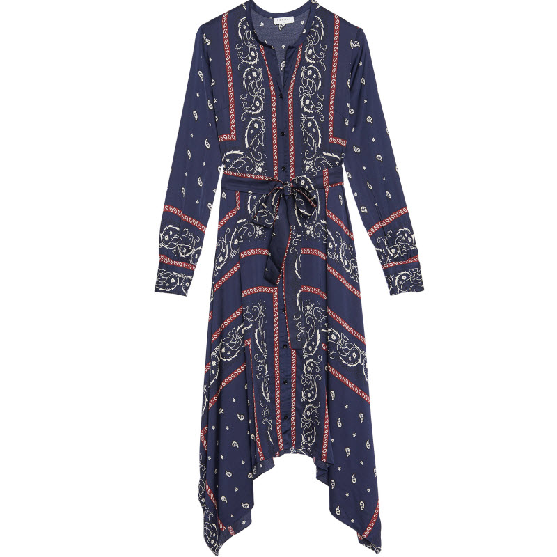 Sandro Bandana Dress Off 71 Medpharmres Com 