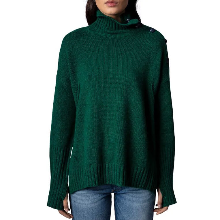Zadig-and-Voltaire-Alma-Button-Cashmere-Sweater
