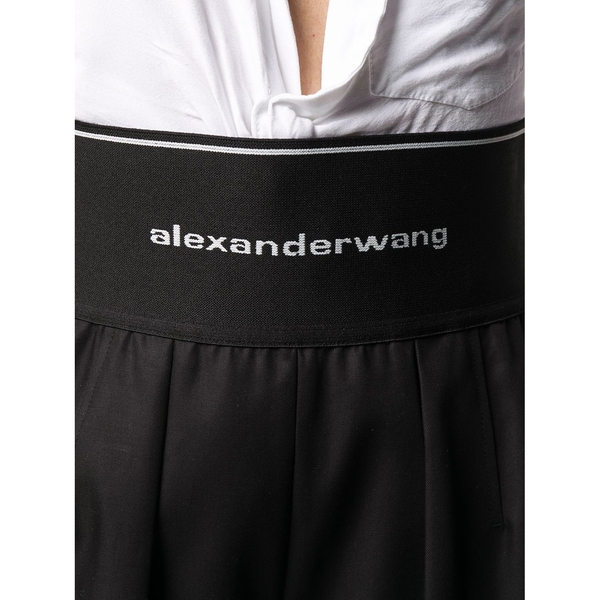 Alexander Wang Black Exposed Zipper Leggings Alexander Wang