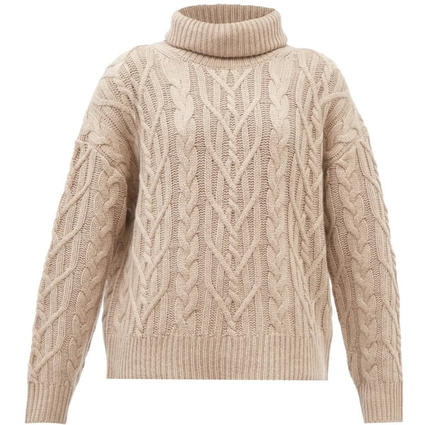 Nili Lotan Gigi Cable-Knit Cashmere Sweater – evaChic