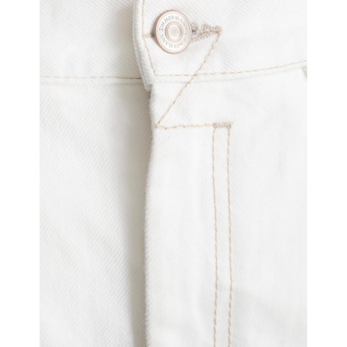 Zimmermann Vintage White Denim Pocket Midi Skirt – evaChic
