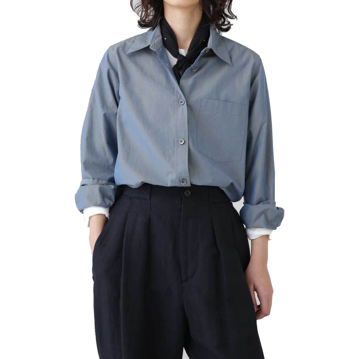 Margaret Howell Cotton Chambray Relaxed-Fit Shirt